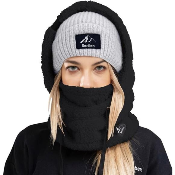 Balaclava Cold Weather Fleece Windproof Ski Mask Winter Breathable - Picture 1 of 12